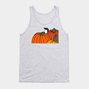 Pumpkin Patch and Penguin Tank Top